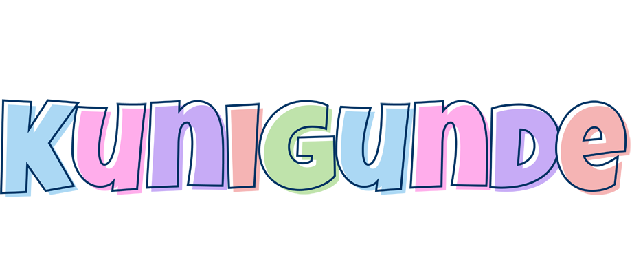 Kunigunde pastel logo