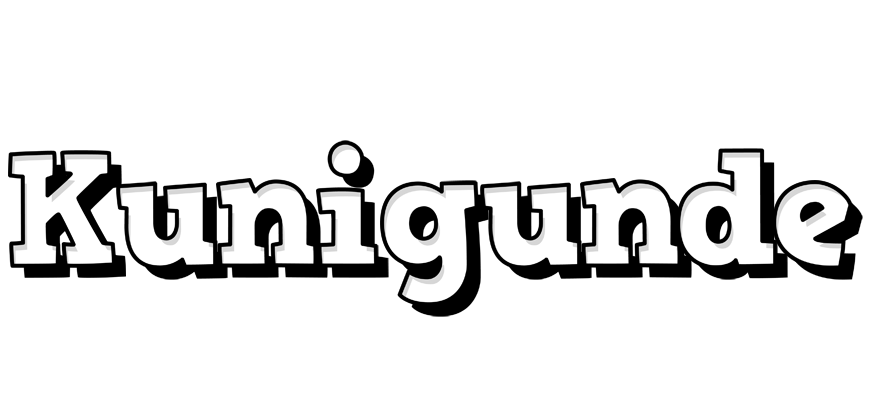 Kunigunde snowing logo