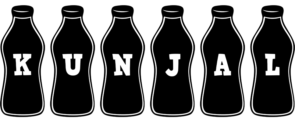 Kunjal bottle logo