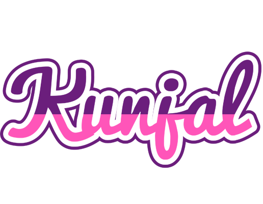 Kunjal cheerful logo