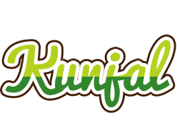 Kunjal golfing logo