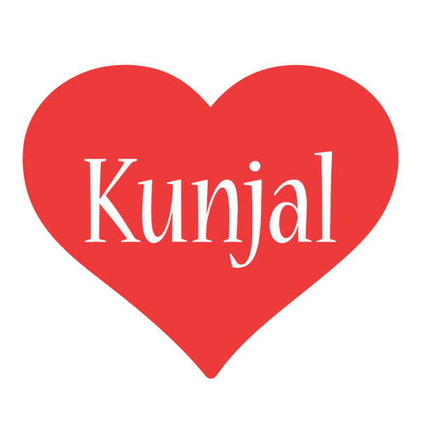 Kunjal love logo