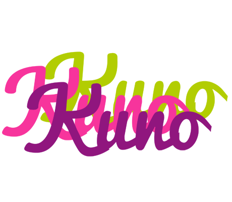 Kuno flowers logo