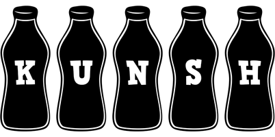 Kunsh bottle logo