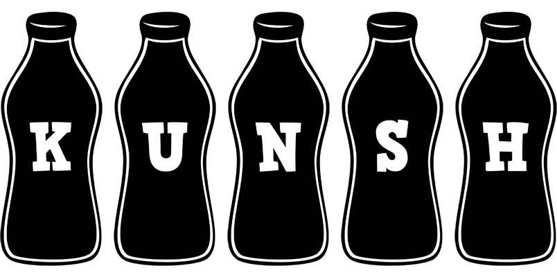 Kunsh bottle logo