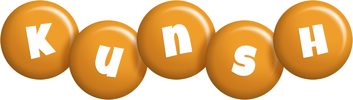 Kunsh candy-orange logo