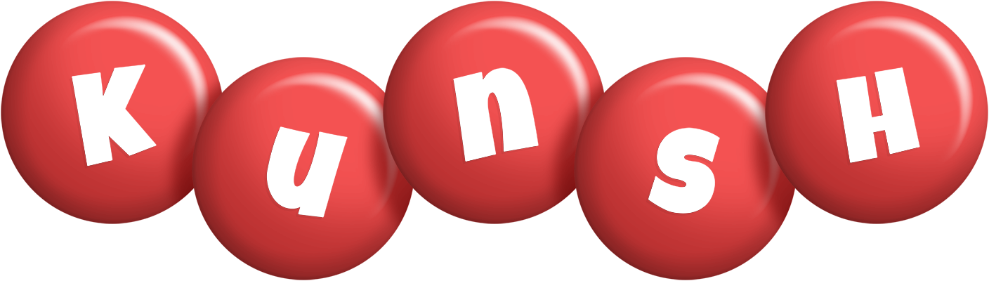 Kunsh candy-red logo