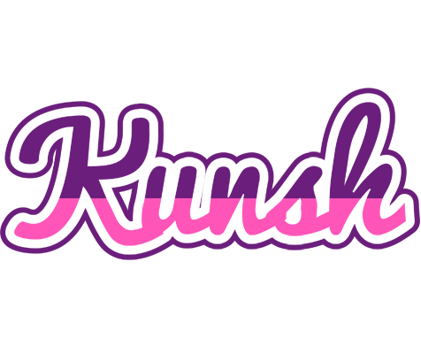 Kunsh cheerful logo