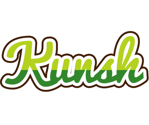 Kunsh golfing logo