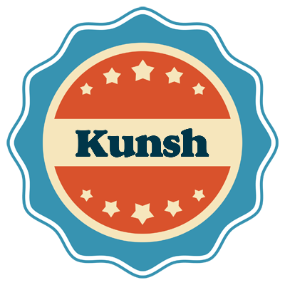 Kunsh labels logo