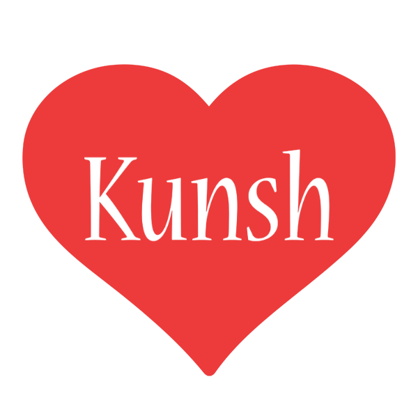 Kunsh love logo