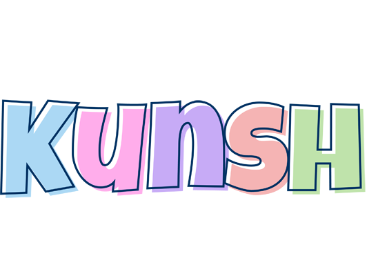 Kunsh pastel logo