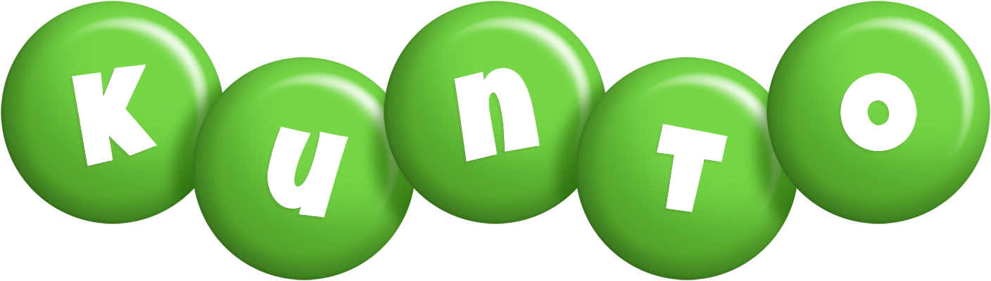 Kunto candy-green logo