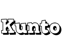 Kunto snowing logo