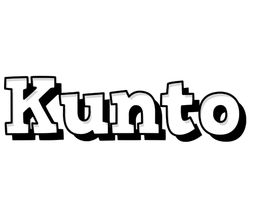 Kunto snowing logo