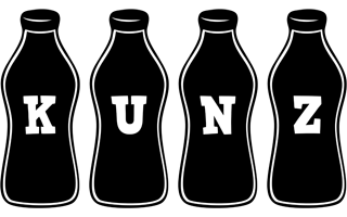 Kunz bottle logo