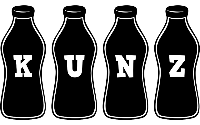 Kunz bottle logo