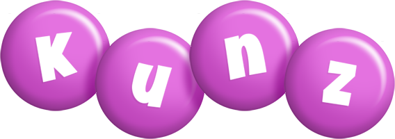 Kunz candy-purple logo