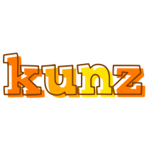 Kunz desert logo