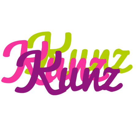 Kunz flowers logo