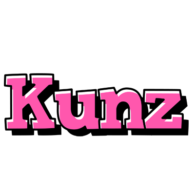 Kunz girlish logo