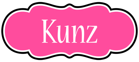 Kunz invitation logo