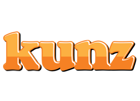 Kunz orange logo