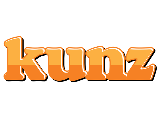 Kunz orange logo
