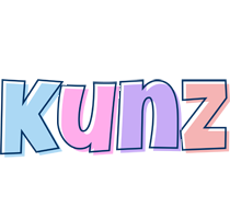 Kunz pastel logo