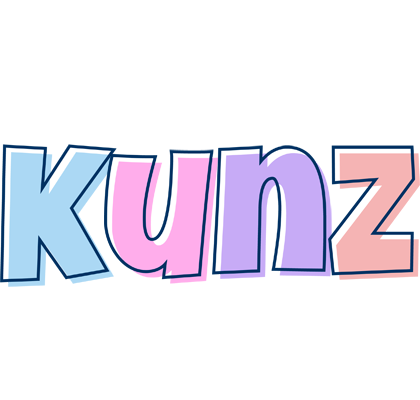 Kunz pastel logo
