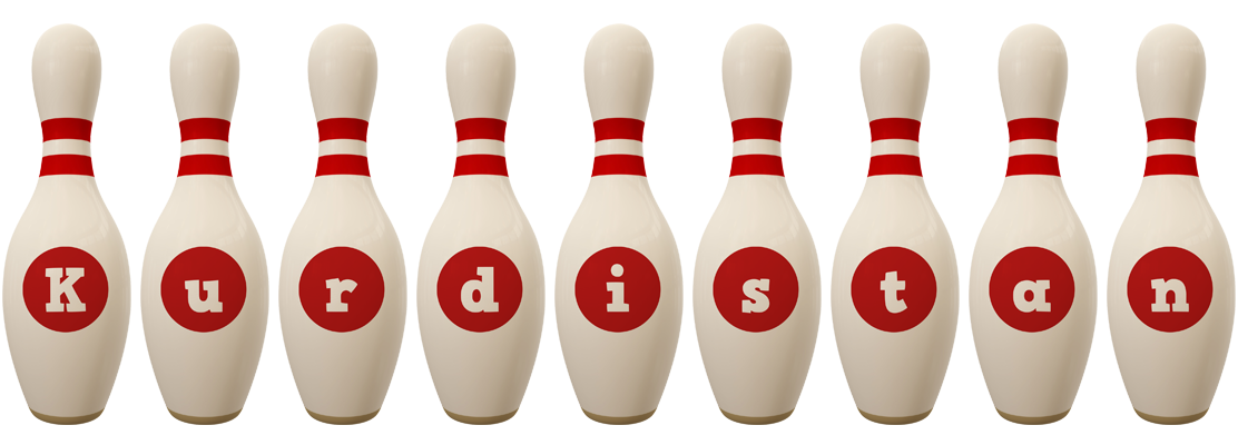 Kurdistan bowling-pin logo