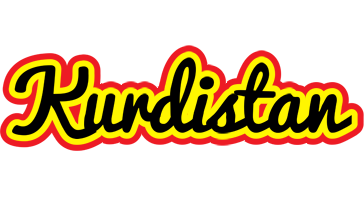 Kurdistan flaming logo