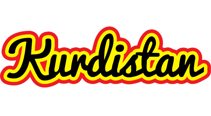 Kurdistan flaming logo