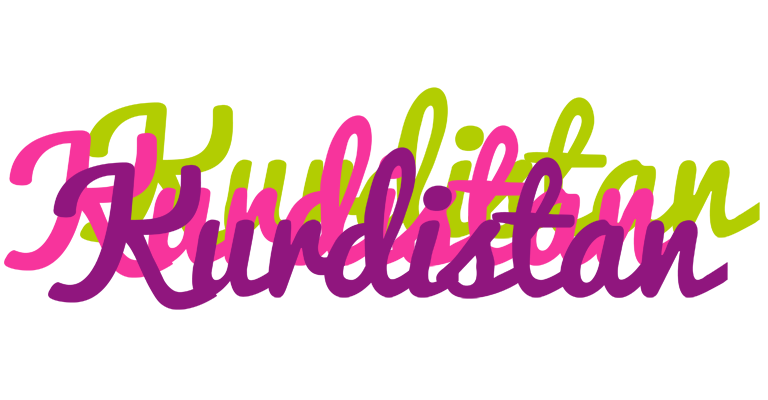 Kurdistan flowers logo