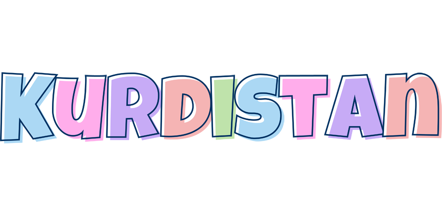 Kurdistan pastel logo
