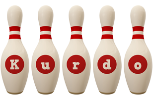 Kurdo bowling-pin logo