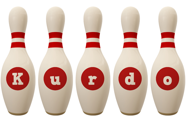 Kurdo bowling-pin logo