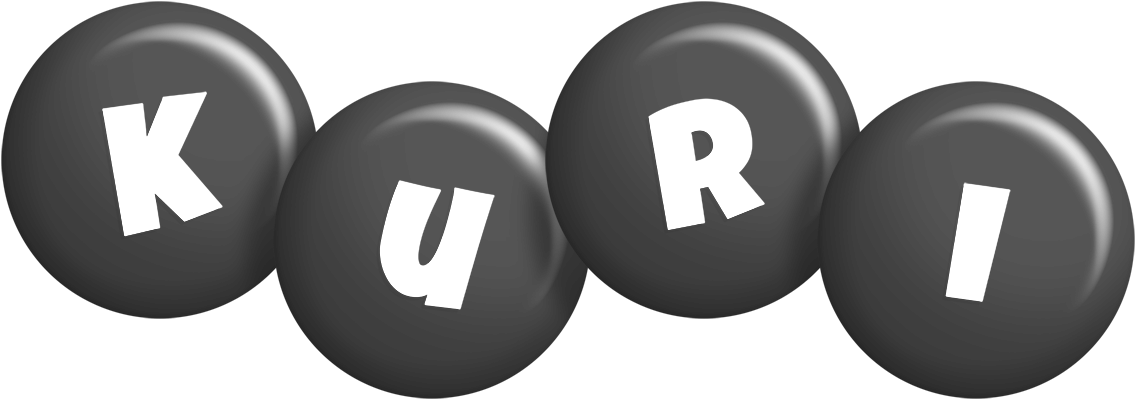 Kuri candy-black logo