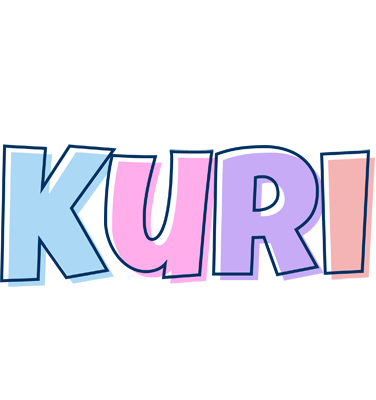 Kuri pastel logo