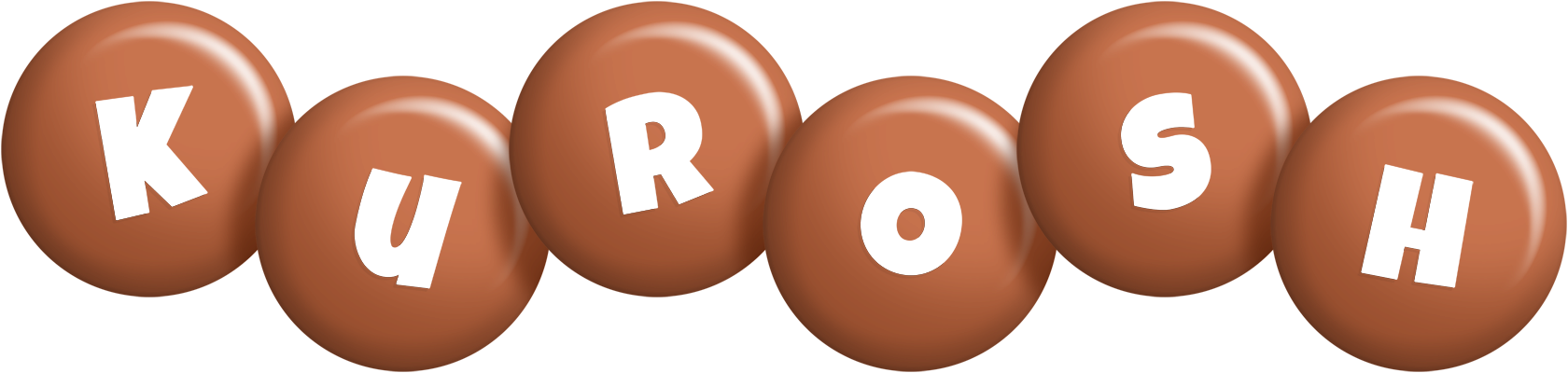Kurosh candy-brown logo