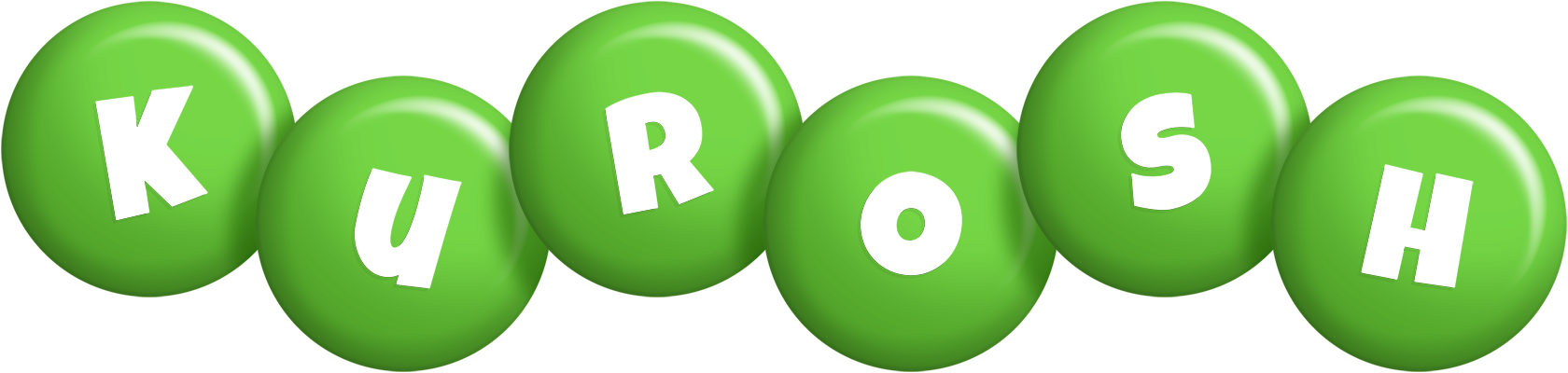 Kurosh candy-green logo