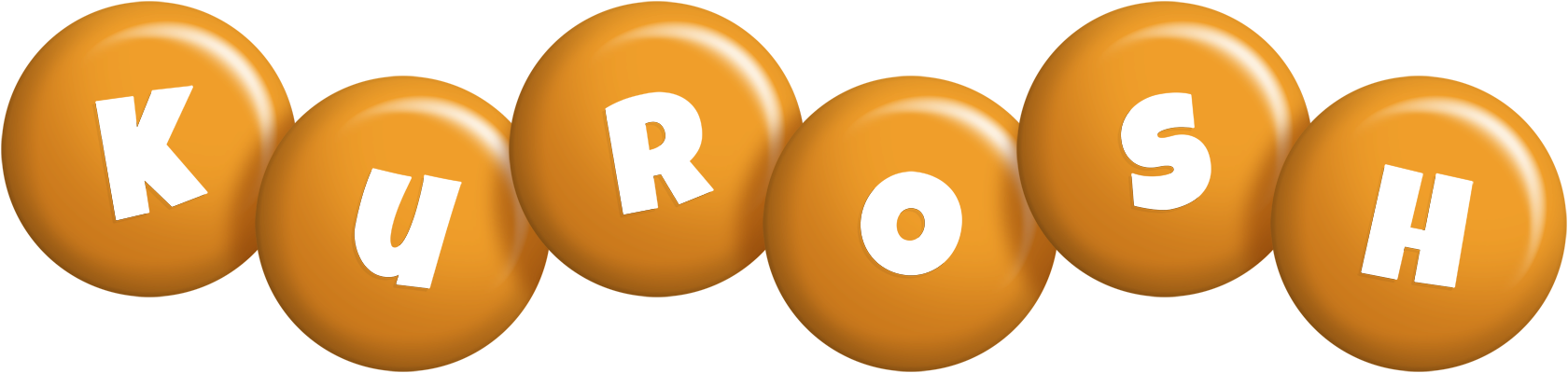 Kurosh candy-orange logo