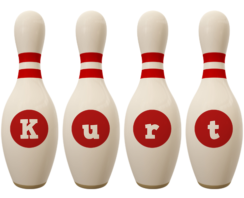 Kurt bowling-pin logo