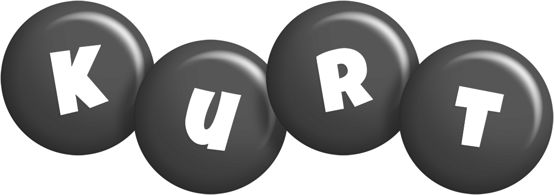 Kurt candy-black logo