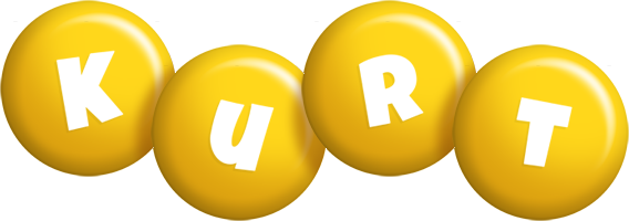 Kurt candy-yellow logo