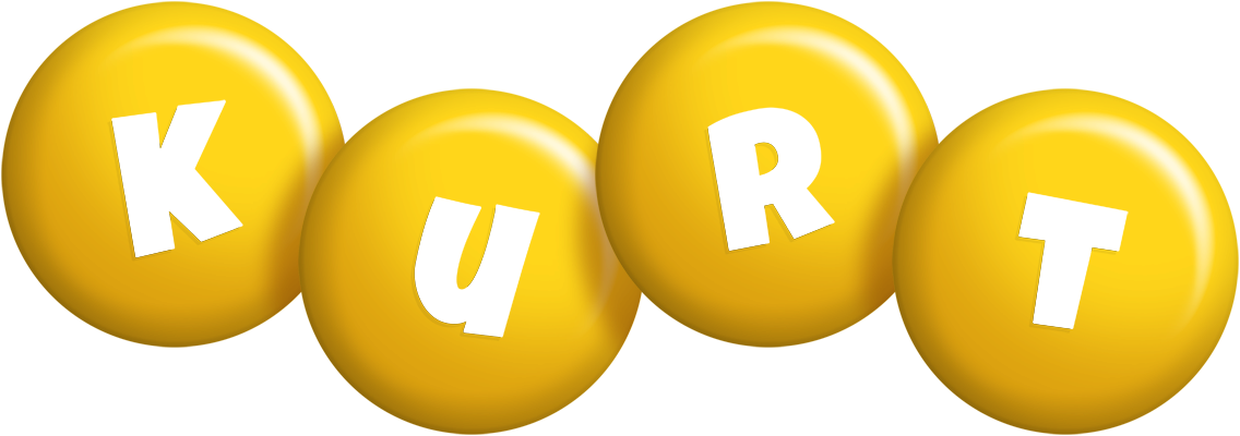 Kurt candy-yellow logo