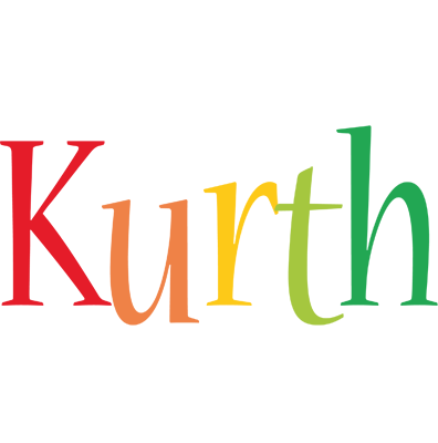 Kurth birthday logo