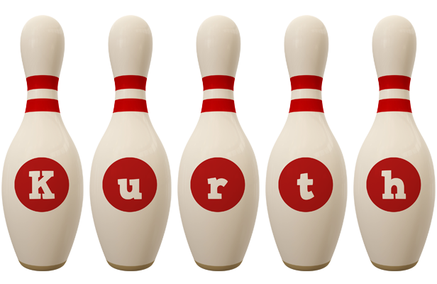Kurth bowling-pin logo