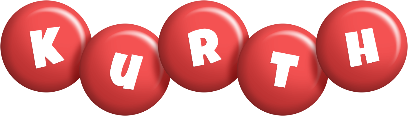 Kurth candy-red logo