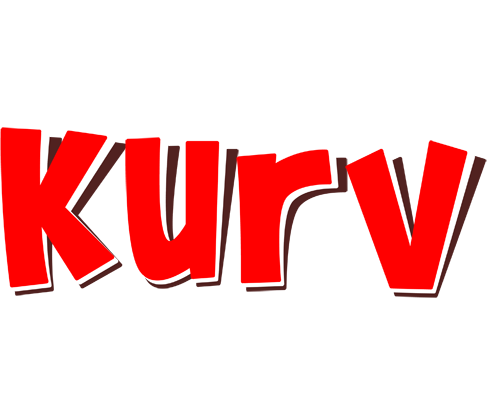 KURV logo effect. Colorful text effects in various flavors. Customize your own text here: https://www.textgiraffe.com/logos/basket/